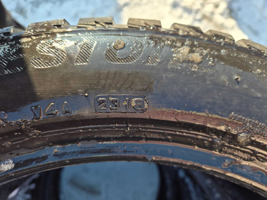 2 Anvelope M+S 225/50/17 - BRIDGESTONE - Stare BUNA DOT 2018