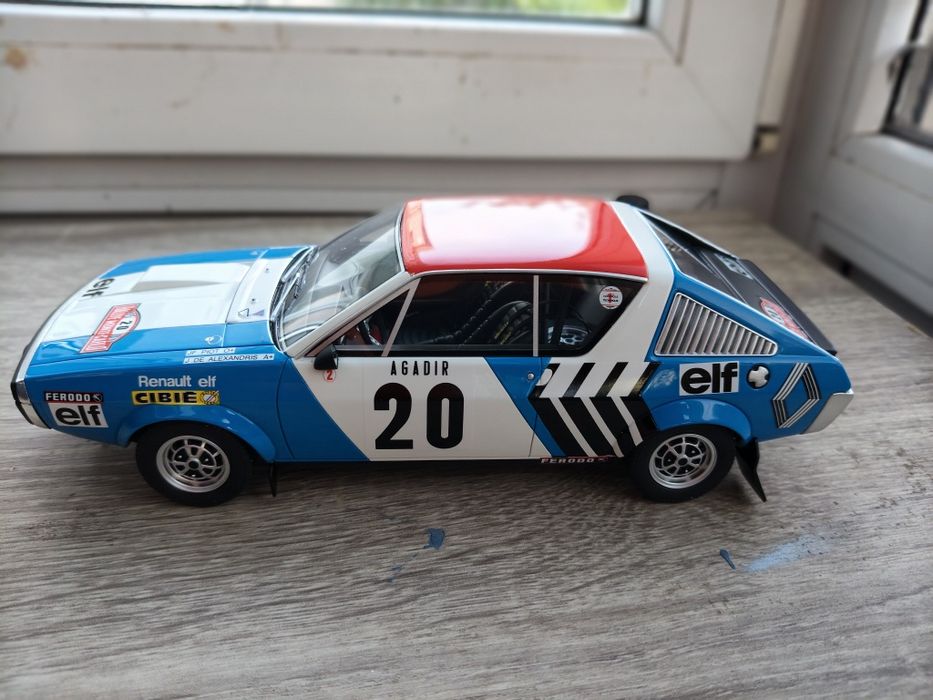 Macheta Renault 17 Gordini 1/18