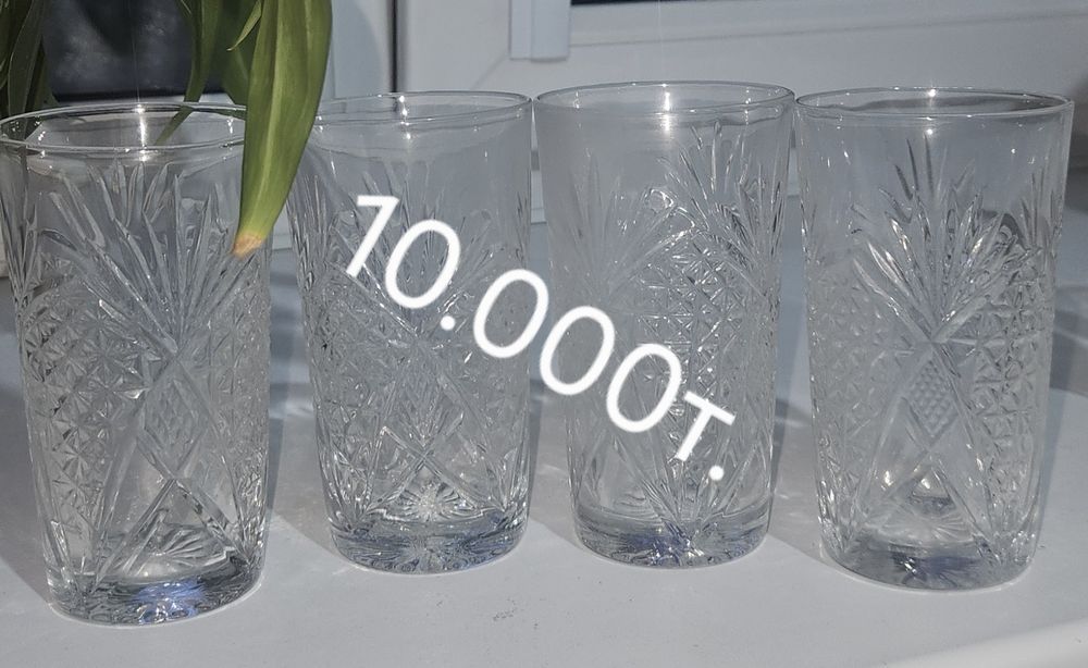 Фужеры,рюмки,бокалы хрусталь