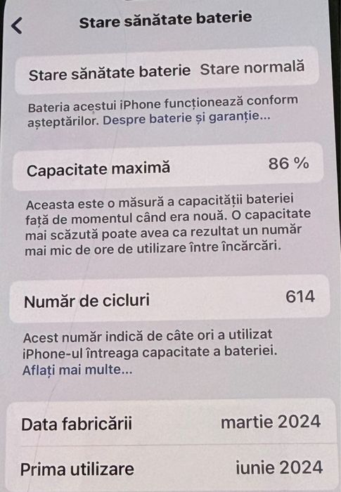 Iphone 15 black 128 GB