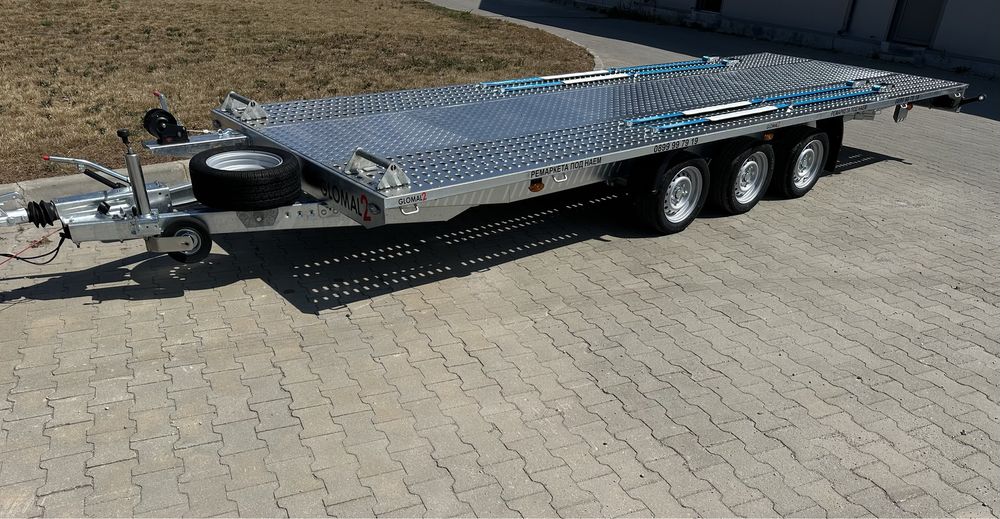 Равна триосна платформа 6.00м Х 2.15м / 3500кг ПОД НАЕМ