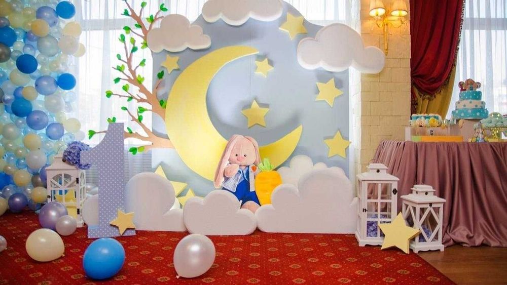 Оформление детских дней рождений на любимую тематику