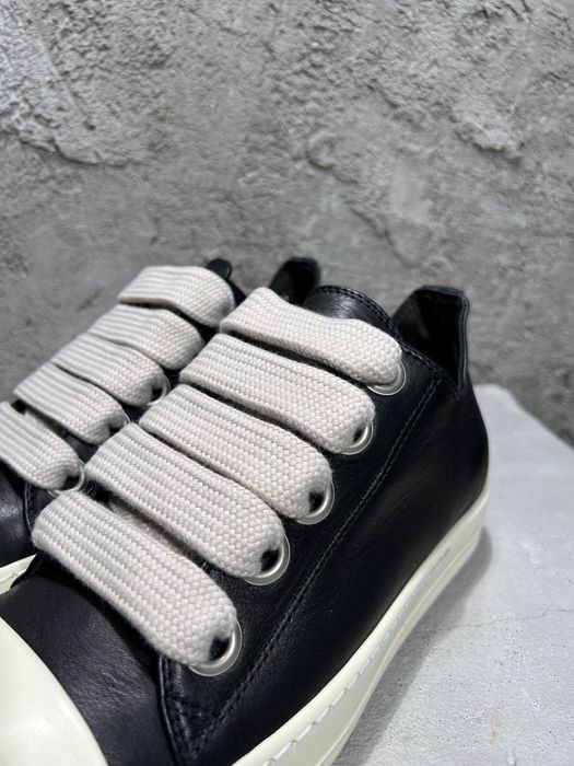 Rick Owens Piele Jumbo Laces Low