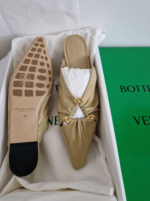 Bottega Veneta Bunnie Mule Flat