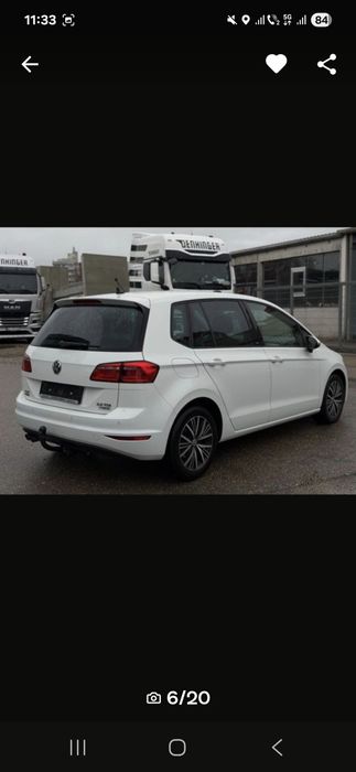 Vw Golf 7 Sportsvan 2.0 Tdi 150 CP Allstar /Navi/Tempomat/an 2017