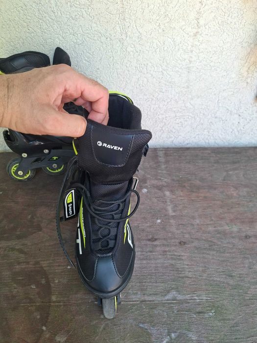 Role inline Raven Profession Black/Lime 38 - 42 (marimea L)