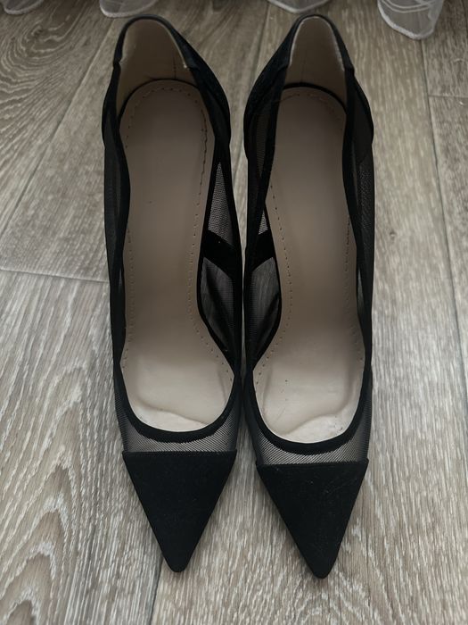 Туфли лодочки с сеточкой