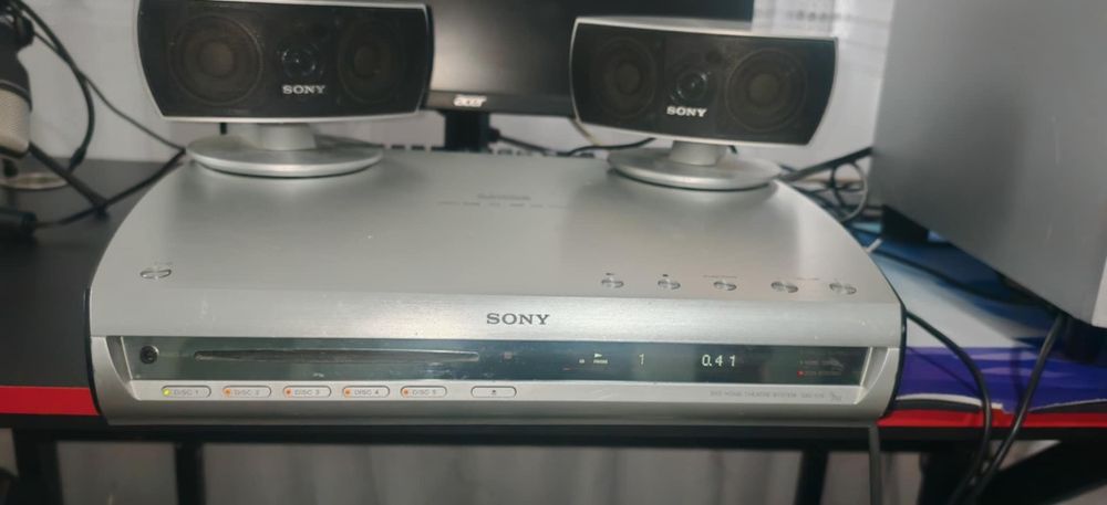 Sistem audio Sony magazie 5 cd uri dav-x1v platinum