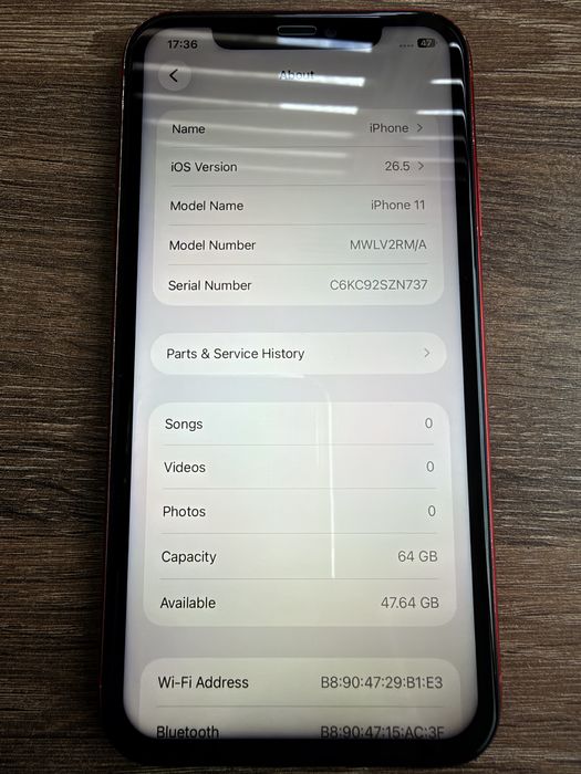 Iphone 11 64GB rosu