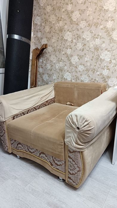 Диван и кресло раскладные