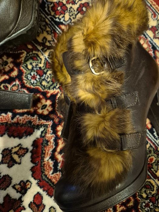 Vand botine MUSETTE nr. 36, piele maro