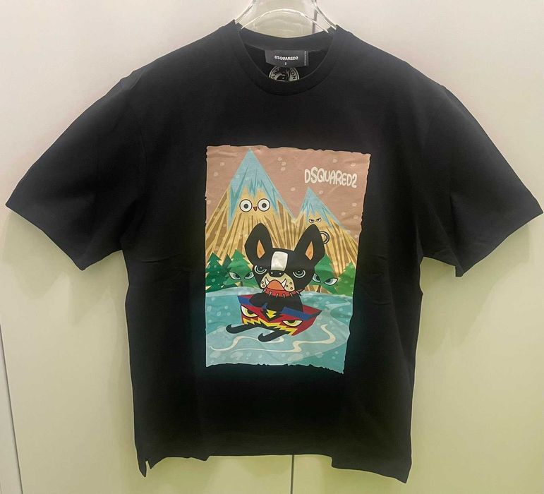 Чисто нови Мъжки тениски DSQUARED D2 размери L,XL,2XL