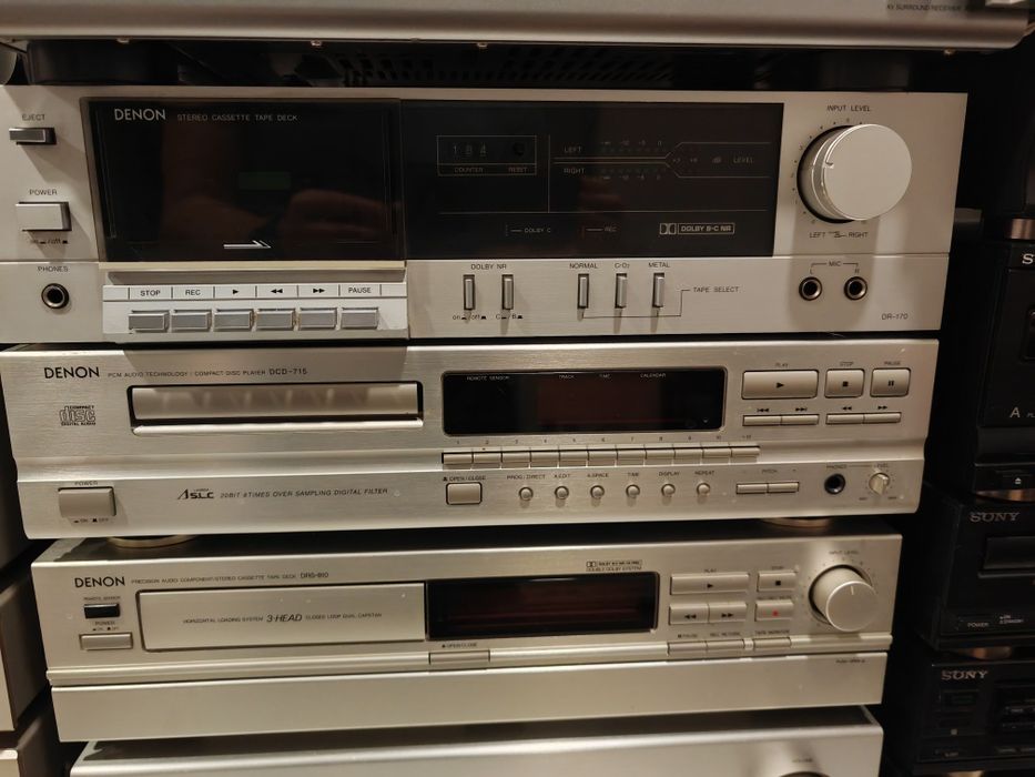 Amplificator  și tuner techmics, boxe, universum, onkyo, Quadral