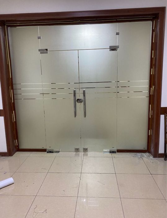 Каленное стекло 10 мм стеклянные перегородки калит ойна стекло