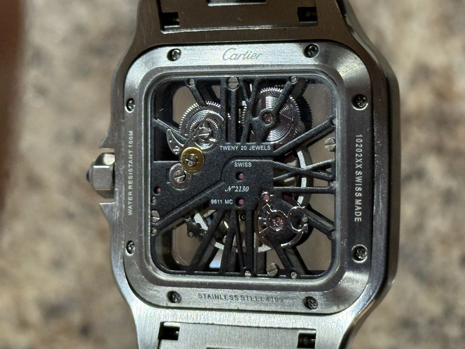 Часы Cartier Skeleton оригинал