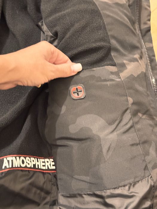 Тёплый пуховик пальто