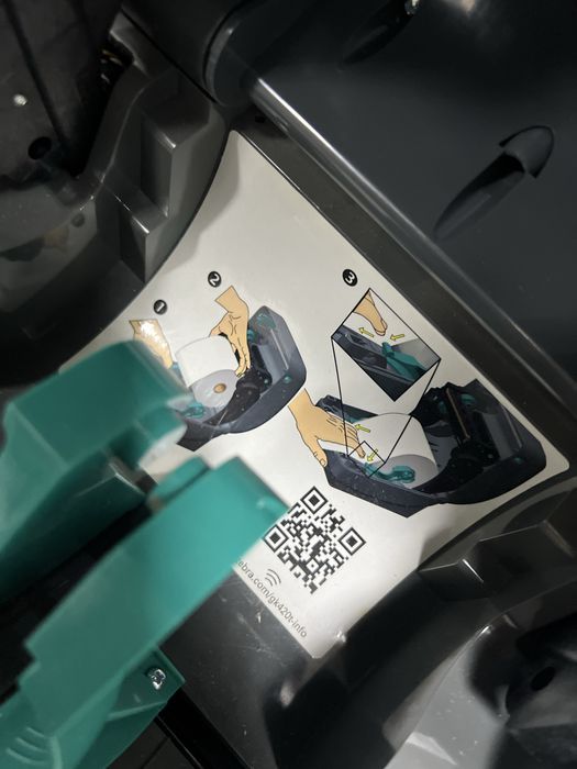 Imprimantă etichete Zebra GK420t, transfer termic