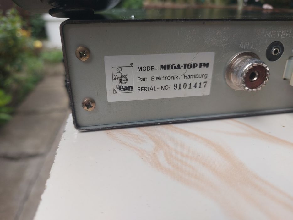 Stație CB vintage Pan Mega Top Fm