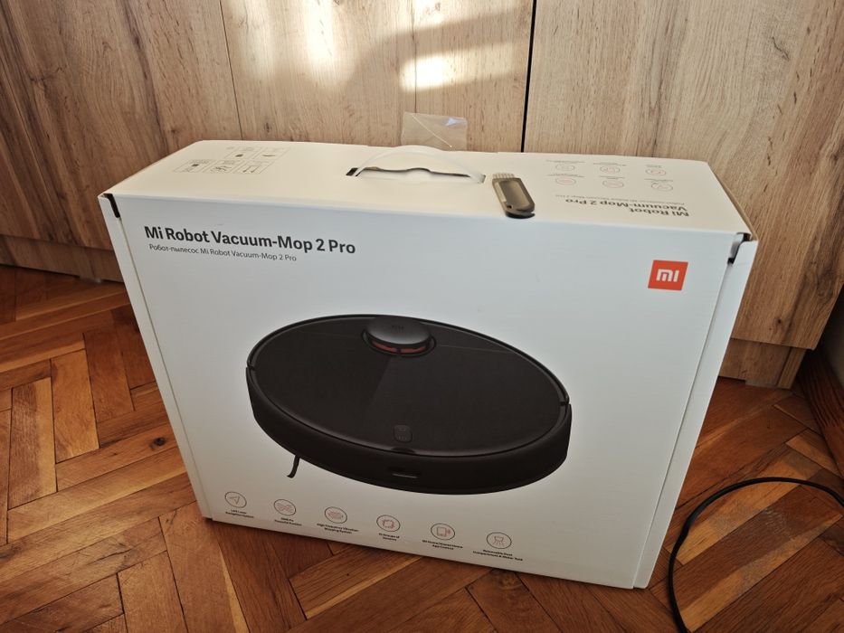 Xiaomi Mi Mop 2 pro, миеща прахосмукачка робот