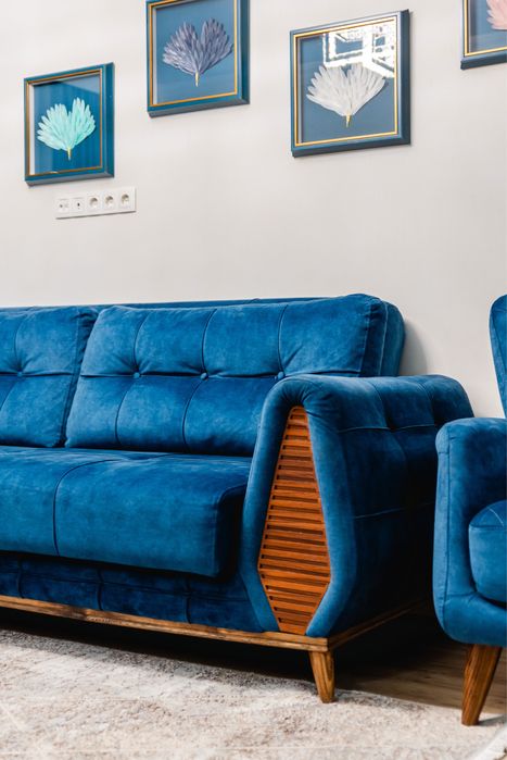 Диван и 2 кресла