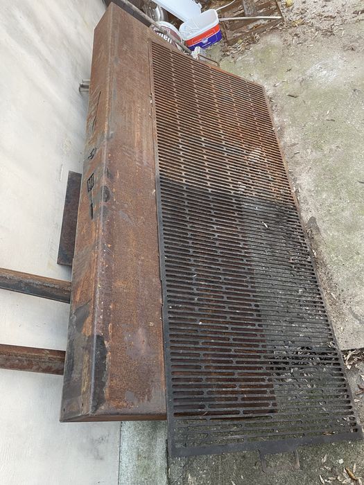 Gratar Fier Industrial Profesional 2m