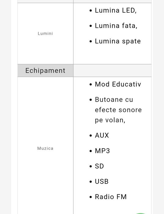 ATV copii cu roti de cauciuc gonflabile 2x45w