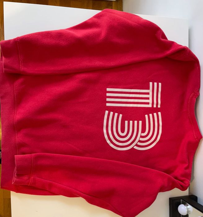 SWEATER RED Iuliana Beregoi cu gliter