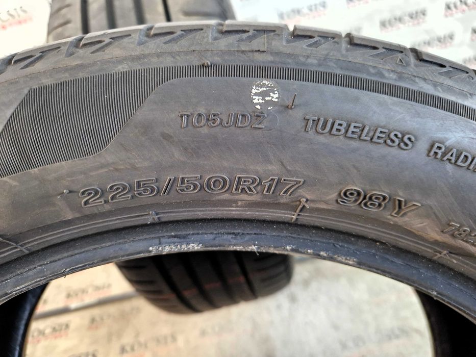 Anvelope second hand vara 225 50 17 Bridgestone ( dot 2022 )
