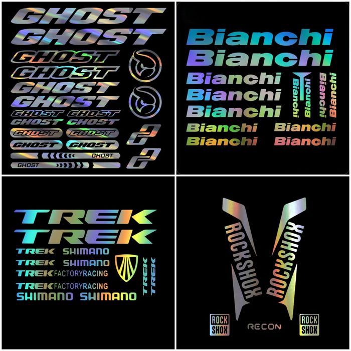 Stikere reflectorizante Giant Shimano Scoot Trek Bianchi Ghost bike
