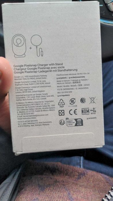 Google Pixelsnap Stand с Кольцом