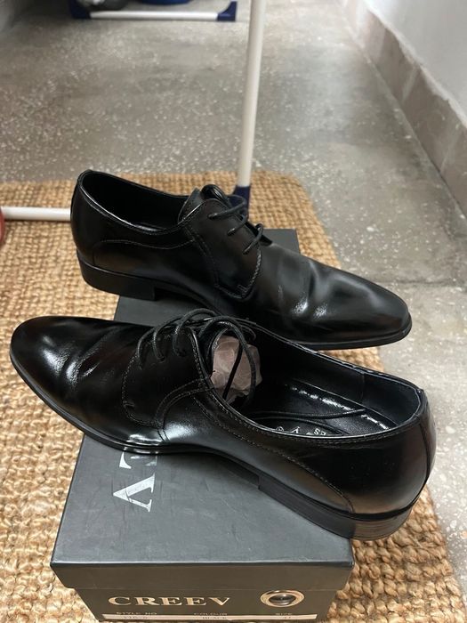 Pantofi piele ocazie, barbati, marimea 41, APROAPE NOI