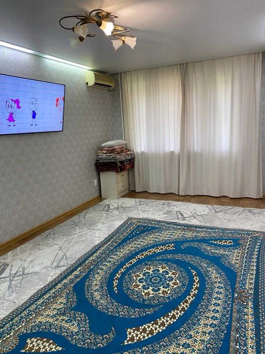 Сдам 3кои.квартиру в  районе Казиту..
