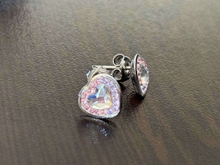 Сребърни обеци La Senja с кристали Swarovski