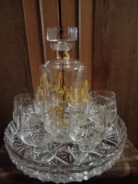 Хрустальный набор для напиток.