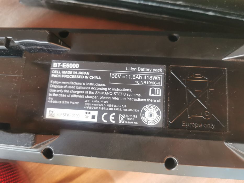 Baterii biciclete electrice