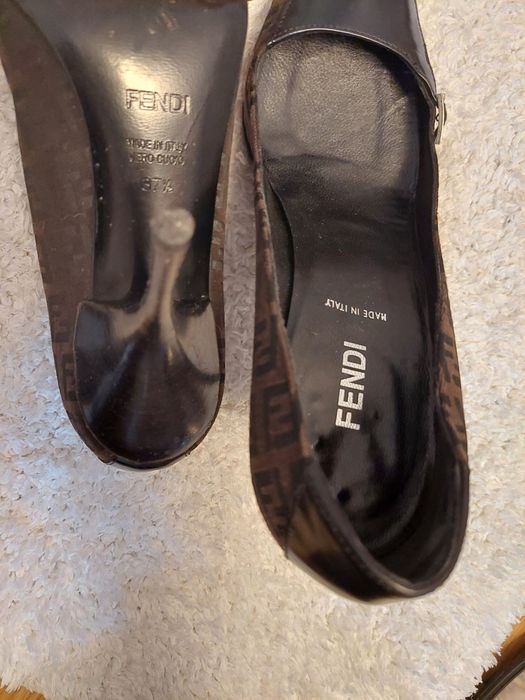 Pantofi dama Fendi piele naturala