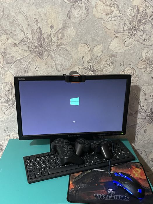 Продам пк экран ленова процеср hp