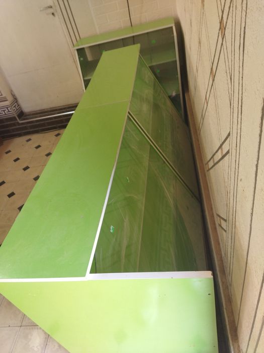 Vitrina mebel tayyor