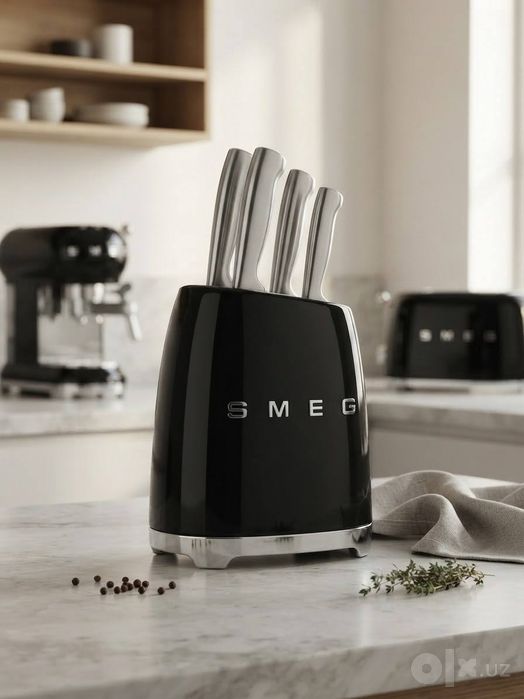 Набор кухонных ножей Smeg