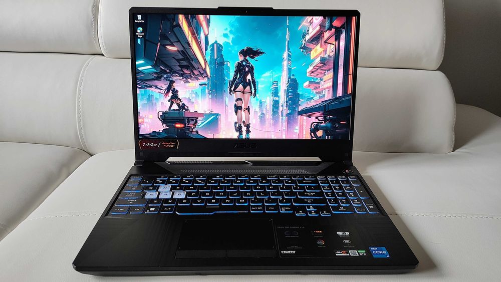 Laptop gaming ASUS ROG nou, intel core i7-11800H, video RTX 3060