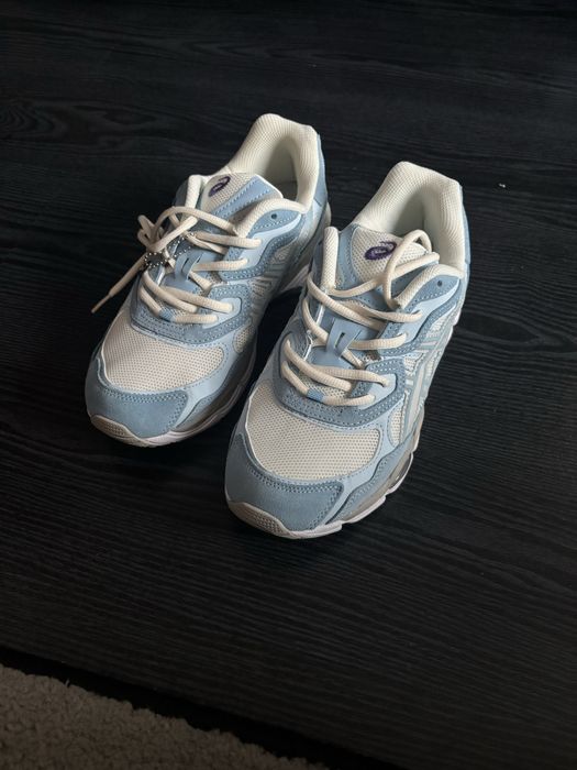 asics gel nyc cream arctic sky