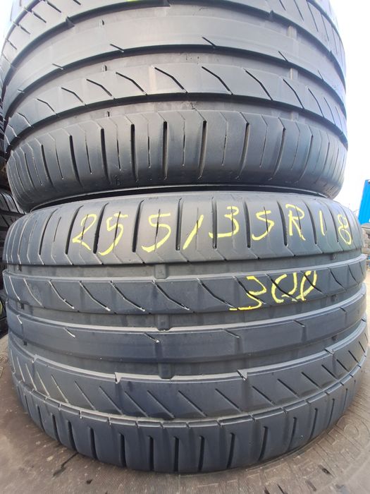 2 anvelope vara 255/35r18 Continental rft Montaj Gratuit
