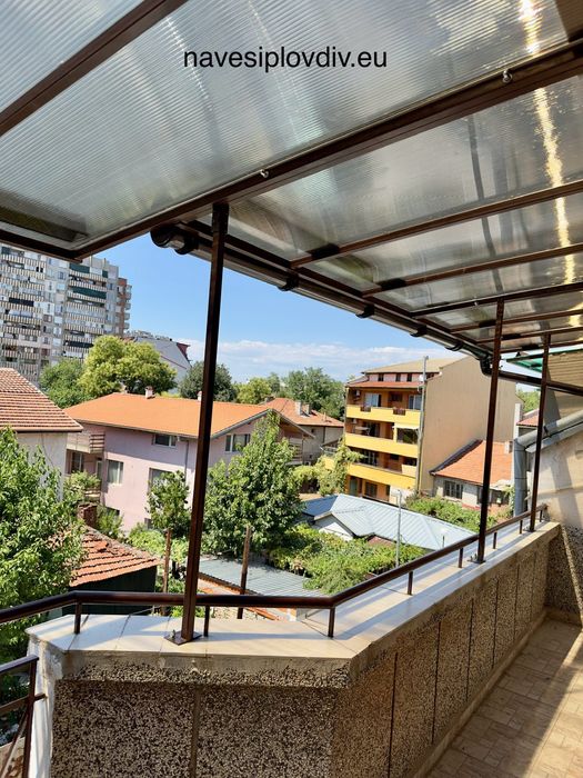 Навеси от плътен и каналчест поликарбонат. Изработка и монтаж.