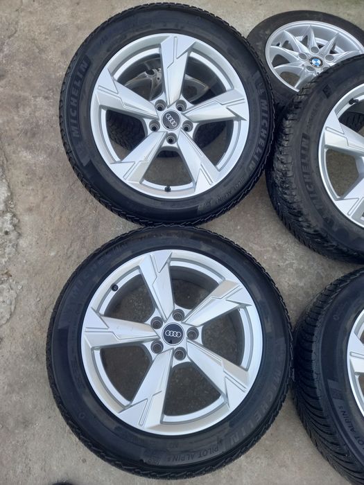 Jante 5×112 R18 Audi A6,A4 A5,225/55/18 m+s Michelin