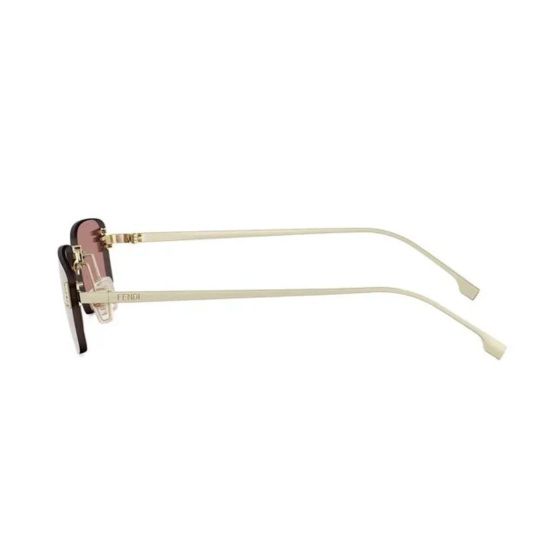 Fendi First Crystal FE4172US 32Y Auriu – Ochelari de Soare Femei