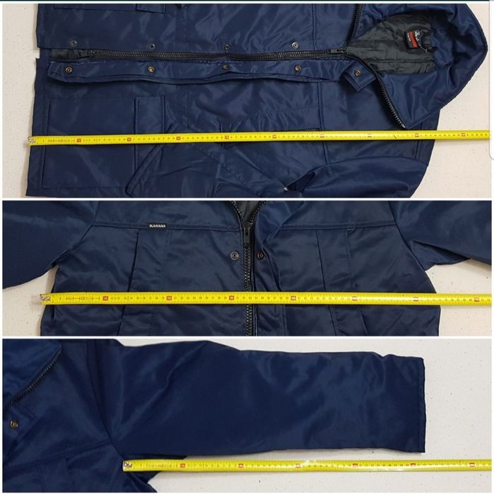 Geaca ptr muncă, salopeta groasă de iarnă KANSAS WERTEX impermeabilă L