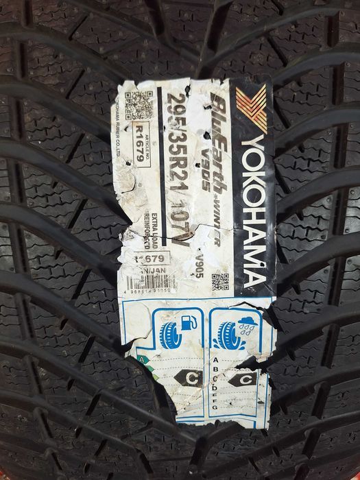 1 anvelopa iarna - 295/35/21 - yokohama - noua - dot 2018 !