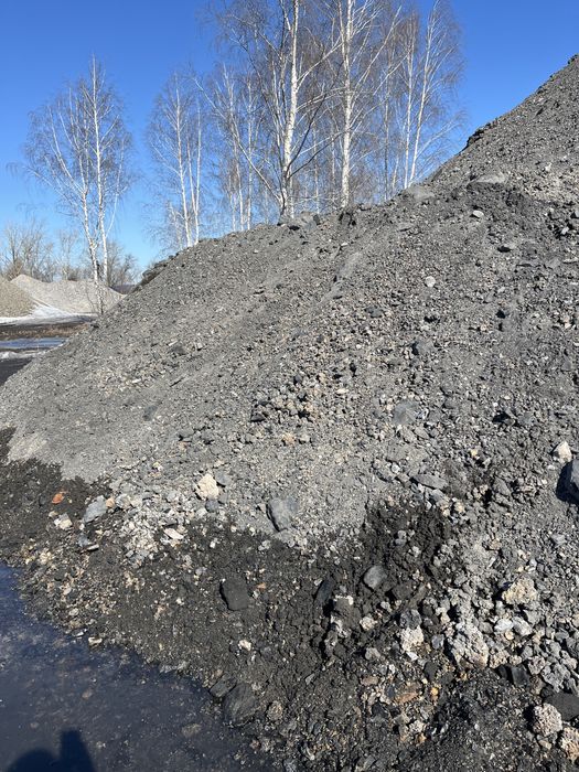Шлак песок шебень отсев
