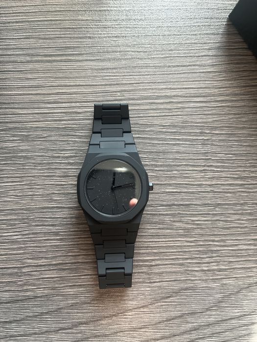 Ръчен часовник Черен Матов