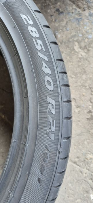 4 anvelope vara Pirelli 285/40/21,dot 2021.Pretul este pe bucata.